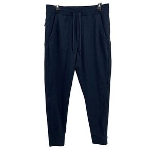 Birddogs Mens Joggers Navy Blue Heather Stretch Sweatpants Size L